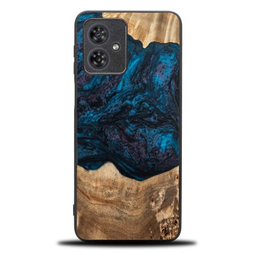Bewood Motorola G54 5G tok Neptun bolygó mintával, fa telefontok - Műszaki cikk és elektronika