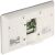 Dahua VTH5221DW-S2 beltéri IP panel hátulnézet, csatlakozók és rögzítési pontok láthatók