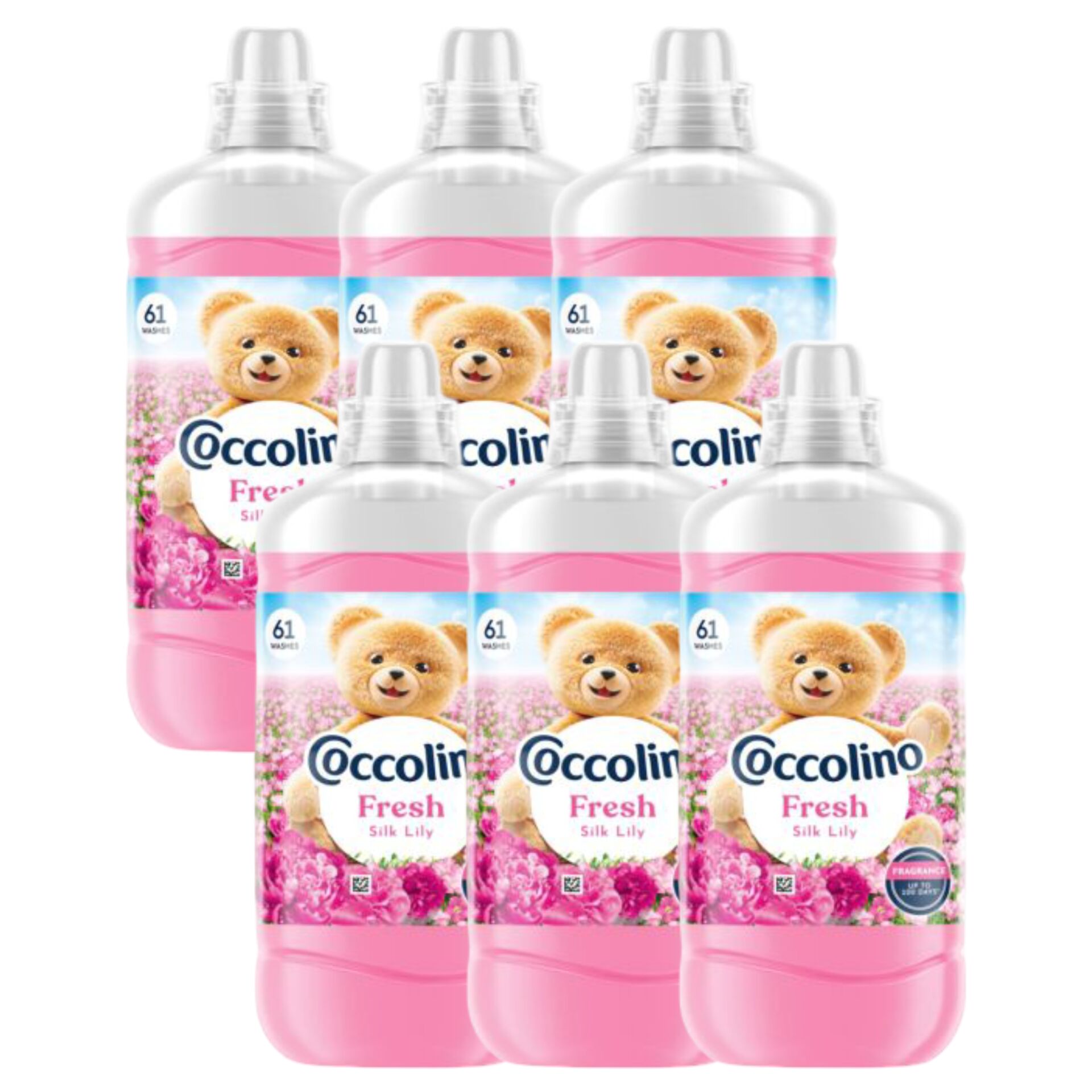 E-shop Coccolino Fresh Silk Lily Aviváž 366 praní 6x1403ml