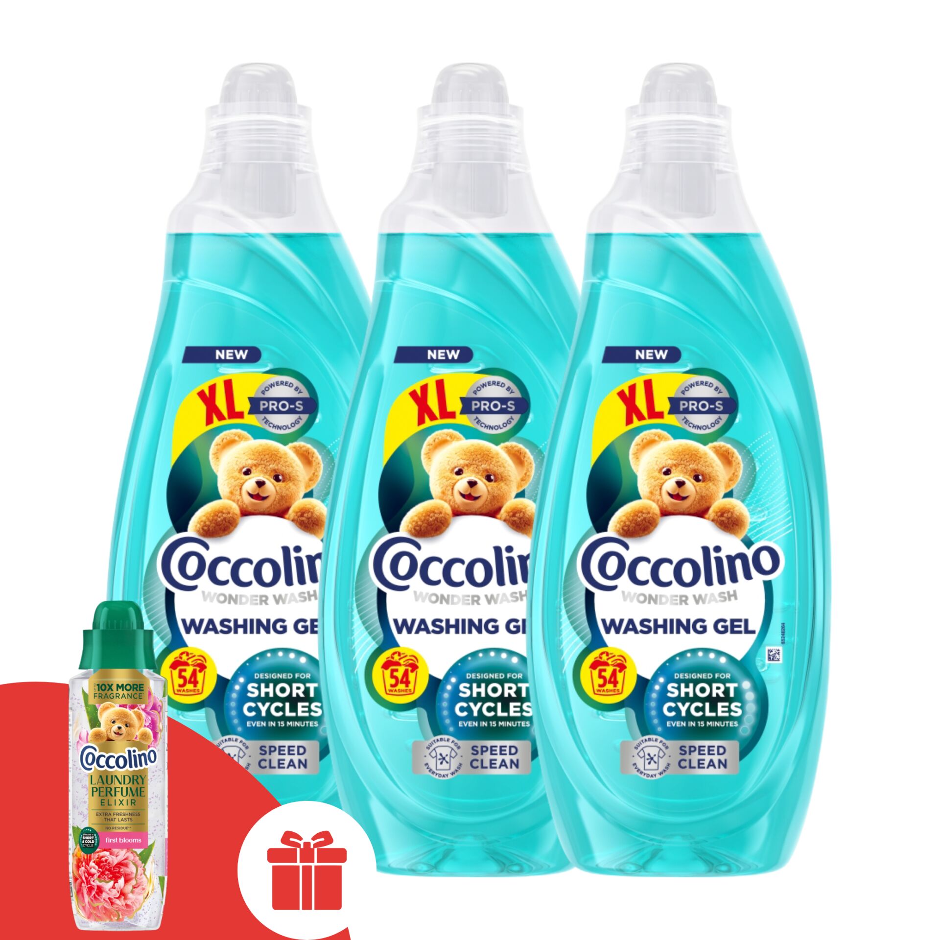 E-shop Coccolino Wonder Wash Tekutý prací prostriedok na rýchle pranie S...