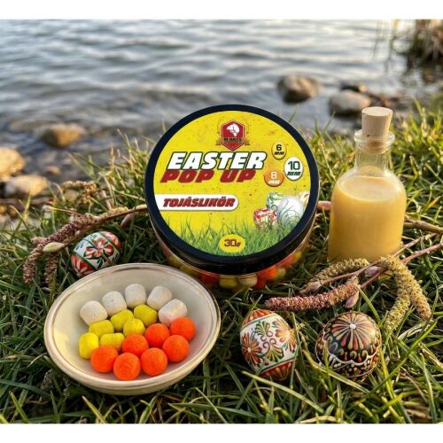 Mbaits easter pop up 6-8-10mm 30g tojáslikőr 160126057 - PopUp