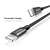 Baseus Yiven black Lightning cable with reversible design