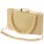 ARANY TÁSKA, ferde nézet az arany clutch táskáról