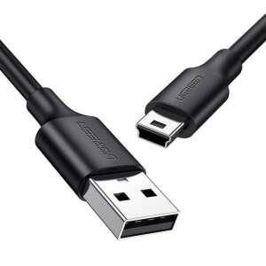 UGREEN USB 2.0 apa Mini 5 Pin Apa Kábel 2m (fekete) 44515209 