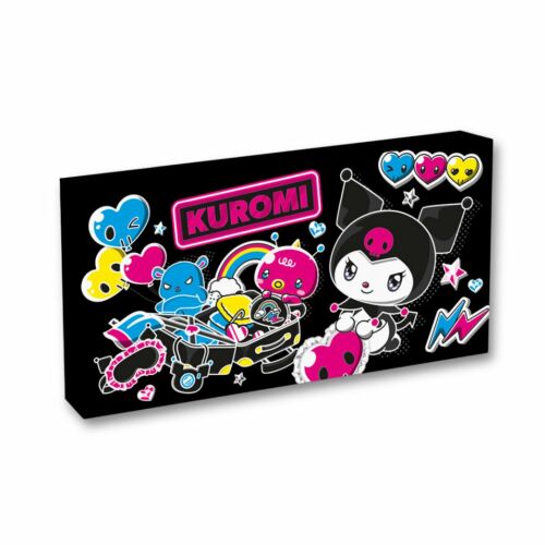Kuromi Piramis Lámpa Közelről, Aranyos Anime Szoba Dekoráció - Pyramid