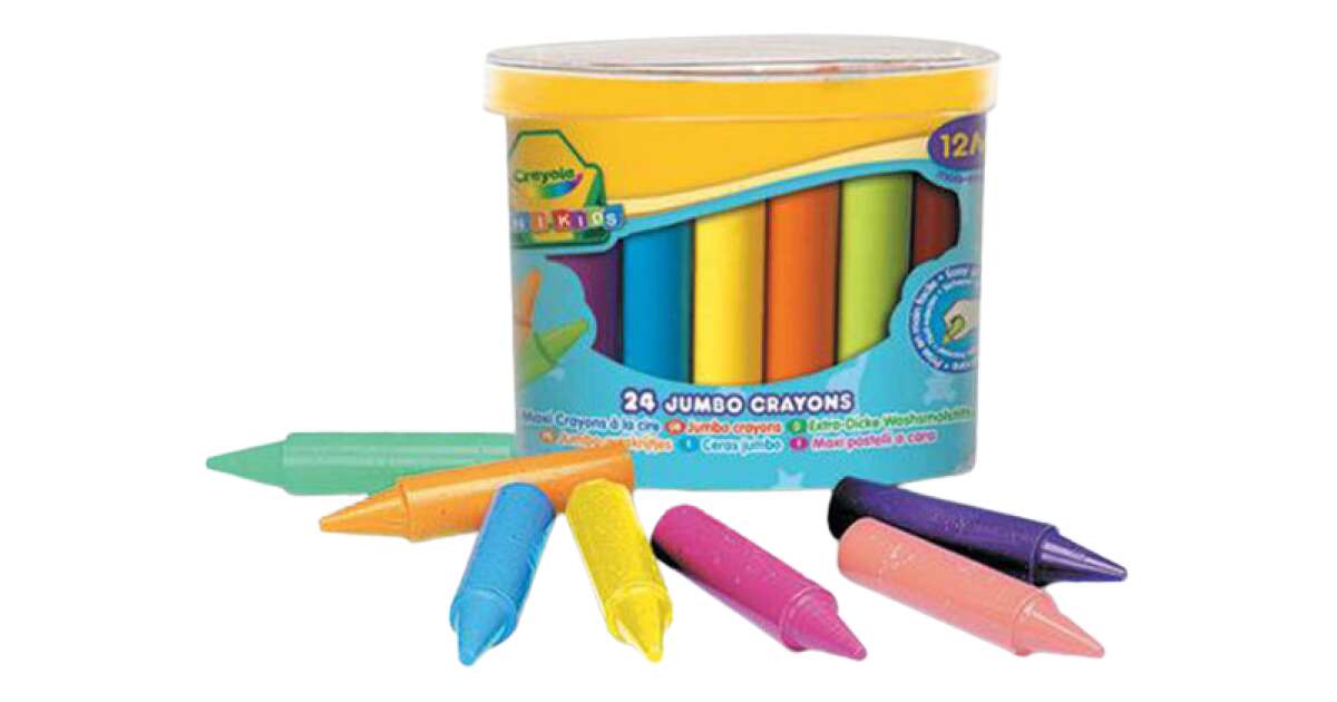 CRAYOLA Beginnings Jumbo Crayons (24)