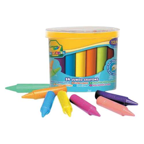 Crayola Mini Kids vastag Viaszkréta 24db