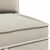 vidaXL Sarok Sofa tárolóval Zabpehely Bársony 160486975