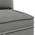 vidaXL Sarok Sofa tárolóval Sötétszürke Bársony 160487077