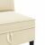 vidaXL Középső Sofa tárolóval Krémszínű Bársony 160487311