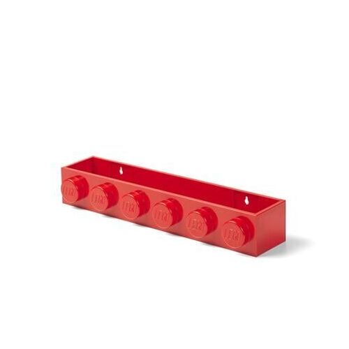 LEGO(R) hosszú polc piros 170881860 - Gyerek polc