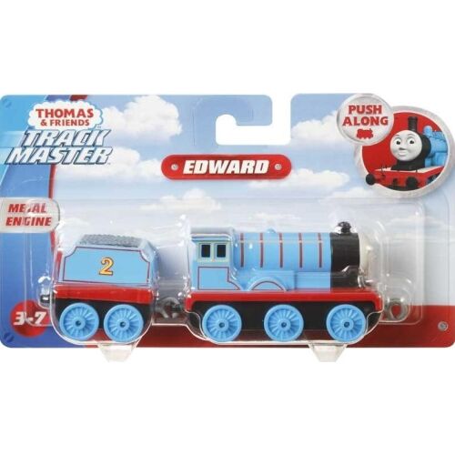 Thomas és Barátai TrackMaster Edward tolható vonat játék csomagolásban - Játékvonat és vasúti elem