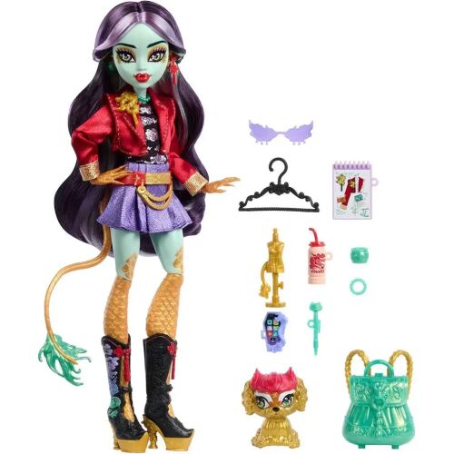 Monster High Jinafire Long baba + kisállat 166084097 - Monster High