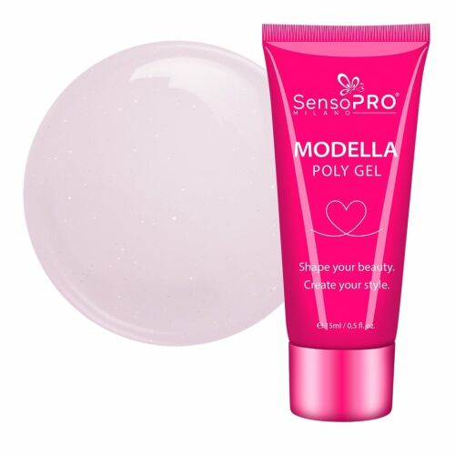SensoPRO Milano Modella Crystal Blush Polygel 15ml 