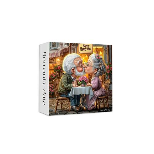 Bboldin 1000 darabos puzzle: Romantikus Randevú doboz - Játék
