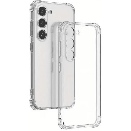Flippy Védőtok, Samsung Galaxy S23 FE 5G-hez, TPU Védő Plusz, porvédővel, Átlátszó 162036934 - Telefontok