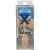 Kendama X Originala, Professzionális, Flippy, 18 cm fából, Dunga mintás modell, Kék 162367744