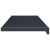 vidaXL Ablakpárkány Antracit fa erezettel 160 x 25 x 4,5 cm PVC 162445367