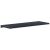 vidaXL Ablakpárkány Antracit fa erezettel 100 x 35 x 4,5 cm PVC 162444553