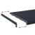 vidaXL Ablakpárkány Antracit fa erezettel 120 x 40 x 4,5 cm PVC 162445356