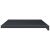 vidaXL Ablakpárkány Antracit fa erezettel 60 x 45 x 4,5 cm PVC 162445345