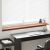 vidaXL Ablakpárkány Barna fa 120 x 20 x 4,5 cm PVC 162446063