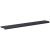 vidaXL Ablakpárkány Antracit fa erezettel 140 x 20 x 4,5 cm PVC 162445389