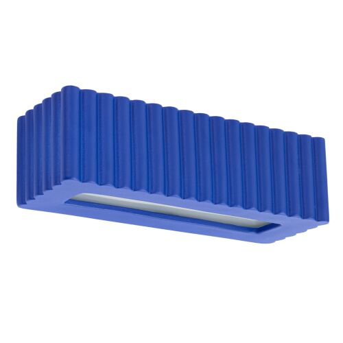 RIGATA ultramarin kerámia fali lámpa, modern design - Fali lámpa