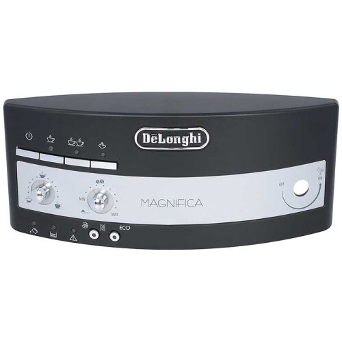 Elölnézet a DeLonghi Magnifica ESAM 3000.B kávéfőző vezérlőpaneljéről - Kávéfőző kiegészítő