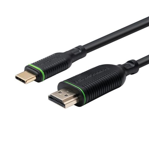 MicroConnect USB-C - HDMI kábel 2m, USB-C eszköz csatlakoztatása HDMI kijelzőhöz - USB kábel