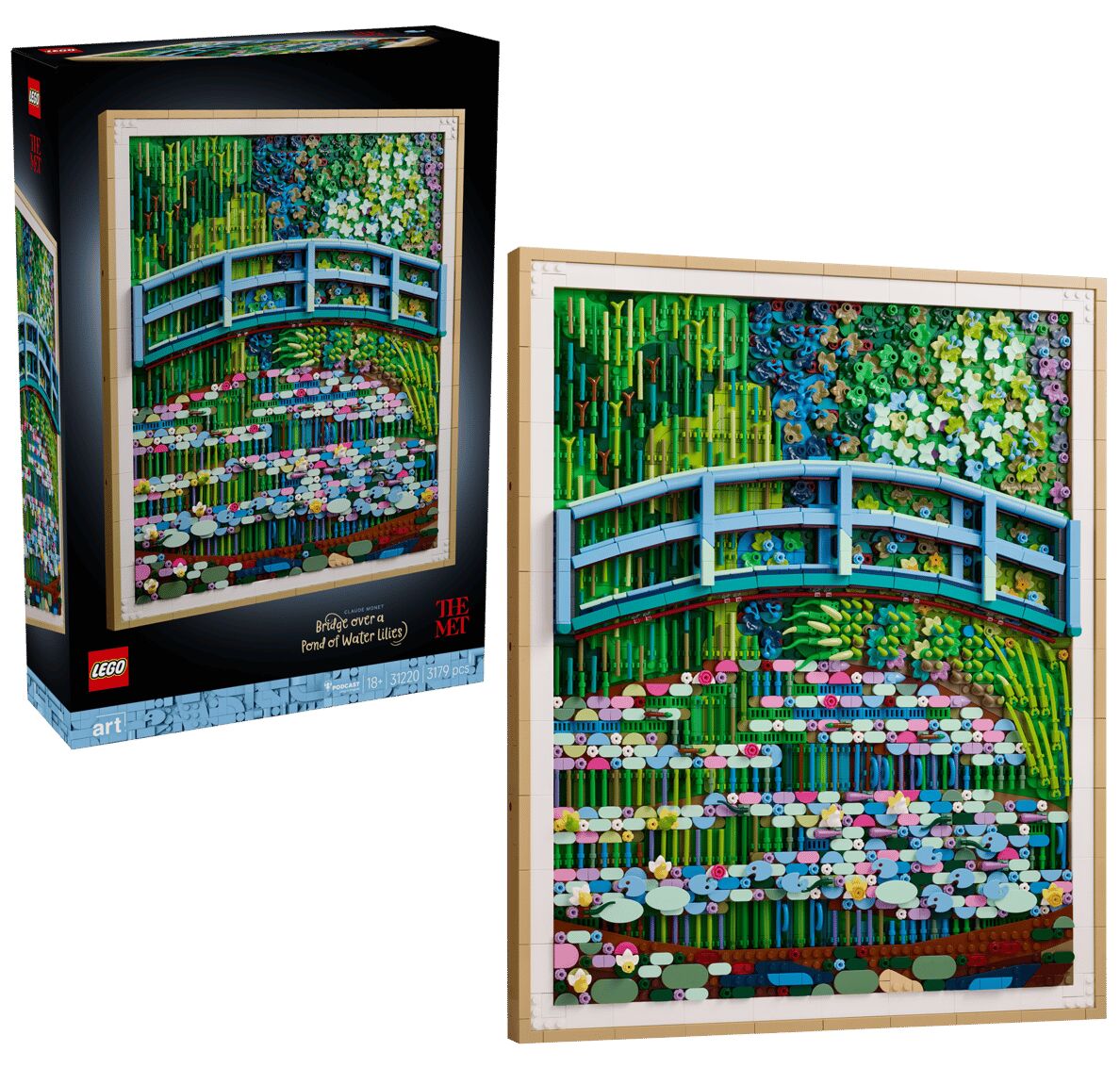 E-shop Claude Monet - Pod jazerom s vodnými hubami