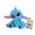 Disney Stitch plüss részlet, 20 cm, hímzett vonások, puha kék plüss