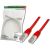 DIGITUS UTP patchcord cat. 5e 3m PVC piros 161280553