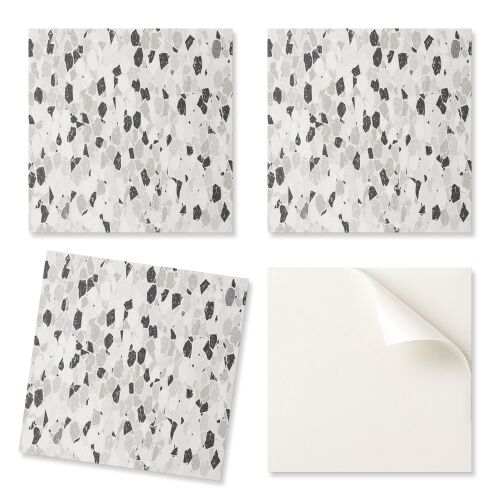 Öntapadós vinil falicsempe terrakotta mintával és kövekkel 9x30x30 cm 161286342 - Dekoráció