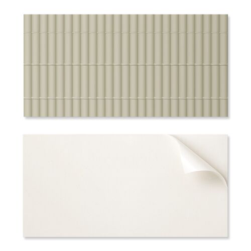 Öntapadós PVC csempe szett, vízszintes csíkos minta, 10x40x20 cm 161311901 - Csempematrica