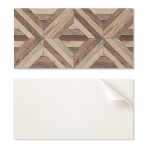 Hálószoba motívumos fa panel mintás vinil csempe csomag 10x40x20 cm 161314943 - Csempematrica