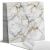 Vinyl Csempe Szett Dekorációval Konyhába Vagy Fürdőszobába Elegáns Márvány Minta 9x30x30 cm 161328983