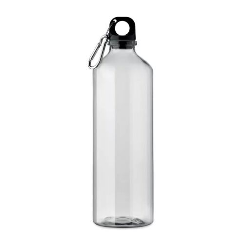 RPET 750 ml-es újrahasználható kulacs karabinerrel, elölnézet - Babatáplálás