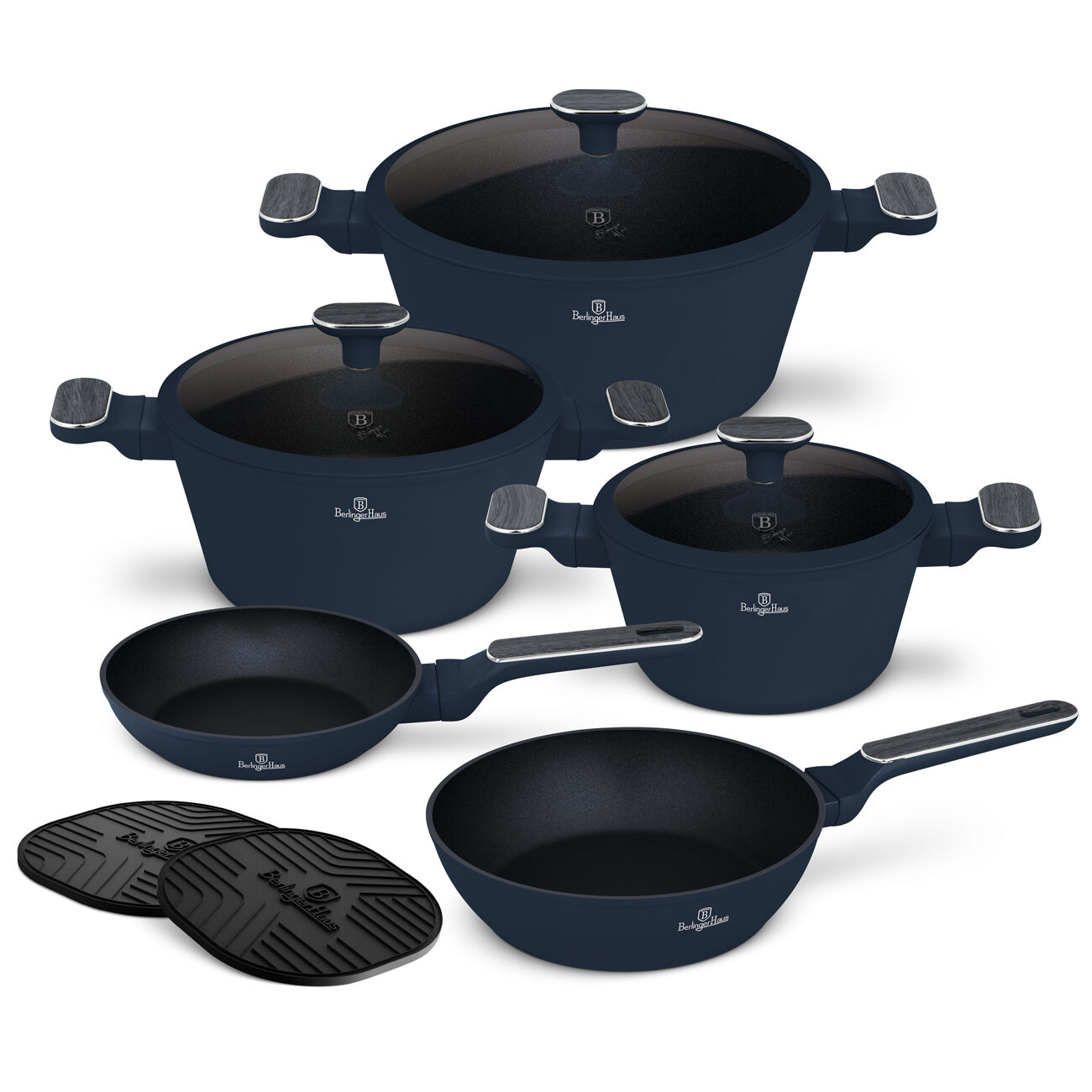 E-shop Berlinger Haus BH-8381 10-dielna súprava riadu Deep Sea Collection