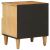 vidaXL Éjjeli asztal 2 pcs Barna 50 x 33 x 60 cm Tömör Mangófát 161433967