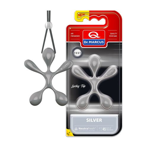 Dr. Marcus Lucky Top illatosító - Silver 161644490 - Autóillatosító