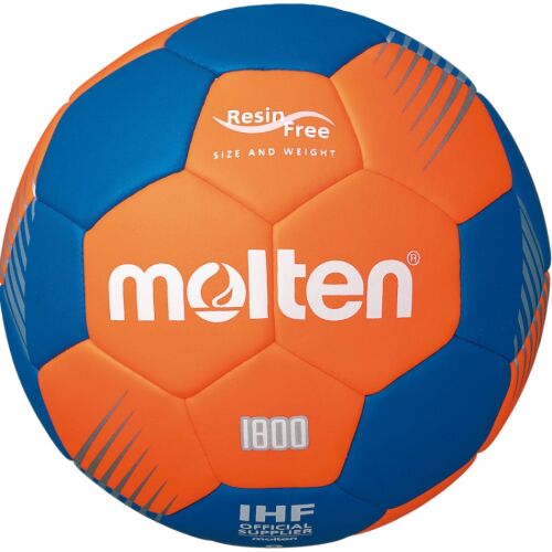 Molten H0F1800-OB kézilabda 0-s méret, gyantamentes, kék és narancssárga - Sport és szabadidő