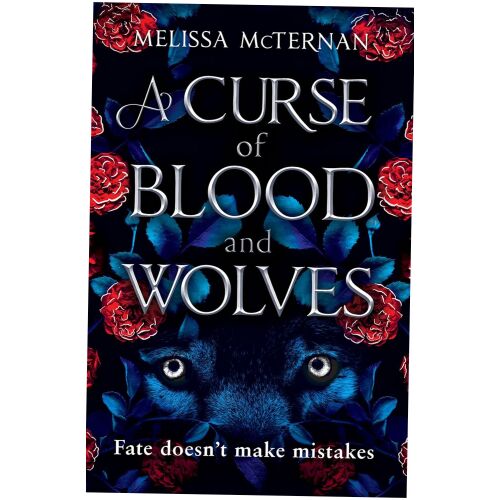 Vér és farkasok átka könyvborító, írta Melissa McTernan, fantasy romantikus regény - Fantasy könyv