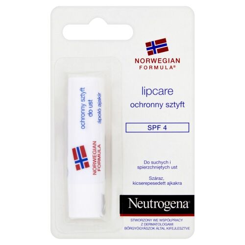 Neutrogena Norwegian Formula ajakrúzs SPF 4, védi a száraz és repedezett ajkakat - Ajakápoló