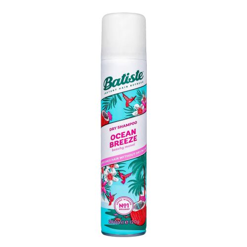 Batiste Óceáni szellő száraz sampon 200ml, azonnali hajfrissítés, tengerparti monoi illat - Sampon