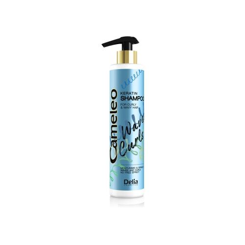 Delia Cosmetics Cameleo Waves Curls keratinos hajsampon 250ml