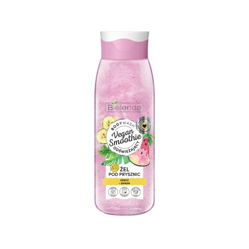 Bielenda Vegan Smoothie görögdinnye és banán tusfürdő, gyengéd tisztítás - Tusfürdő