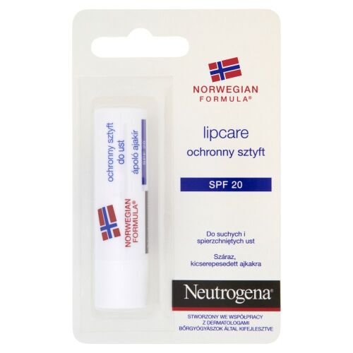 Neutrogena Norwegian Formula ajakrúzs SPF 20 száraz és kirepedezett ajakra - Ajakápoló