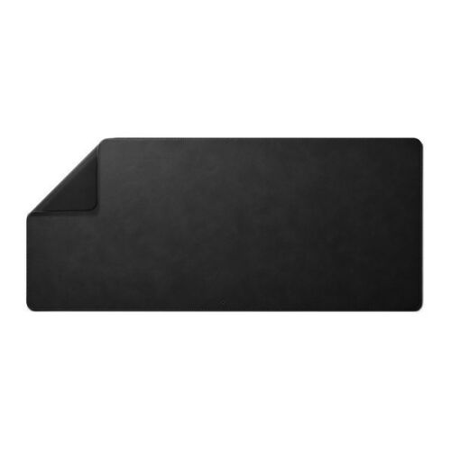 Spigen LD302 fekete íróasztal alátét, nagy méretű a billentyűzetnek és egérnek. - Asztali könyöklő