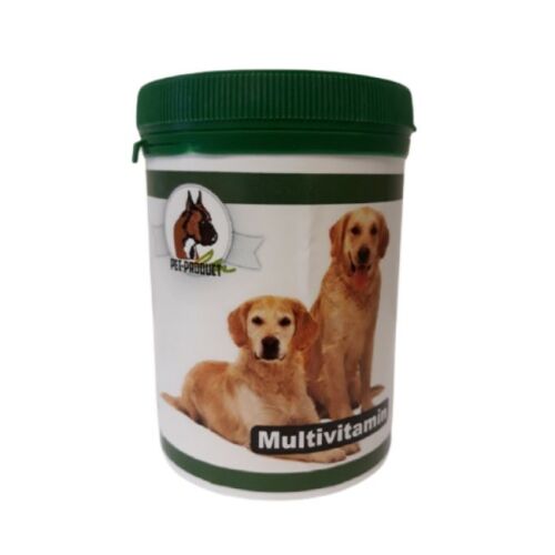 Pet Product Multivitamin kutyáknak, 160 tabletta, teljes vitamin- és ásványianyag-kiegészítő a kutya egészségéért - Kiegészítő takarmány kutyáknak